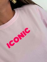 Tee shirt Iconic (rose)