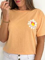 Tee shirt Daisy (orange)