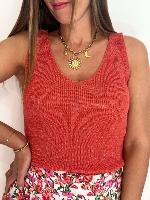 Top Elisa (corail)