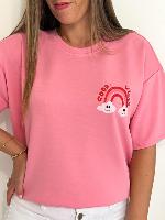 Tee shirt Vanina (rose)