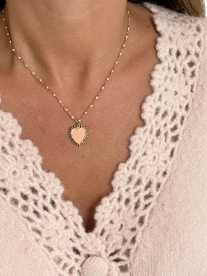 Collier Flora (rose)