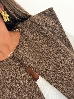 Gilet Alba (chocolat)