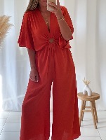 Combi pantalon Léa (rouille)