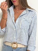 Chemise Sabrina (bleue)
