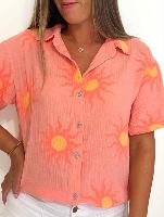 Chemise Ingrid (corail)