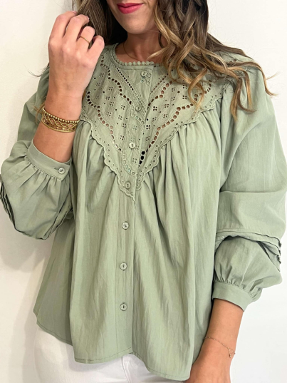 Blouse Djena (Vert)