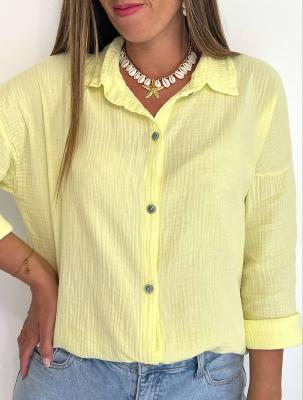 Chemise Olga (jaune)