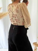 Combi pantalon Mélaine (beige)