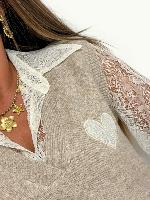 Ensemble Alex (Pull et blouse)