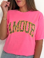 Tee shirt Lyam (rose fluo)