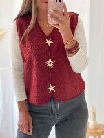 Gilet Basile (bordeaux)