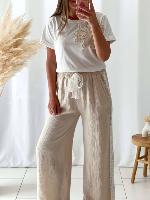 Pantalon Lino (beige)