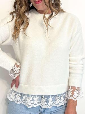 Pull Gaelle (Blanc)