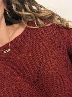 Pull Hugo (bordeaux)