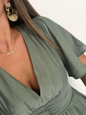 Robe Tiphaine (Kaki)