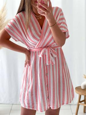 Robe Eléonore (corail)