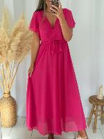 Robe Amelia (fuchsia)