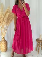 Robe Amelia (fuchsia)