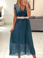 Robe Angèle (Bleu canard)