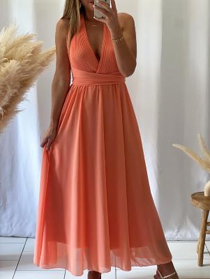 Robe Annabelle (Abricot)