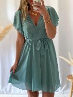 Robe Esmeralda (vert céladon)