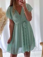 Robe Esmeralda (vert d'eau)