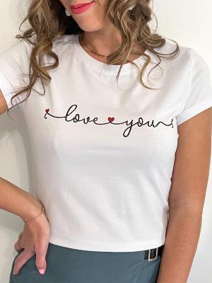 Tee shirt Love you