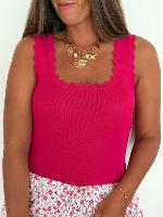 Top Aude (fuchsia)