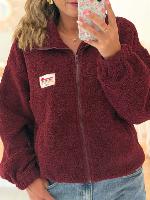 Veste polaire Aria (bordeaux)