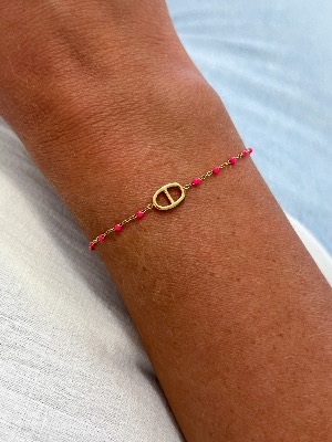 Bracelet Claudie (fushia)
