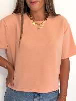 Tee Shirt Luc (abricot)