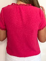 Blouse Coline (fushia)