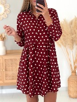 Robe Odessa (bordeaux)