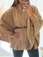 Manteau/cape Suzy (Camel)