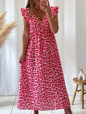 Robe Roxane (bordeaux)
