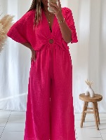 Combi pantalon Léa (fushia)