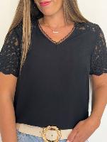 Blouse Zoé (noire)