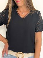 Blouse Zoé (noire)