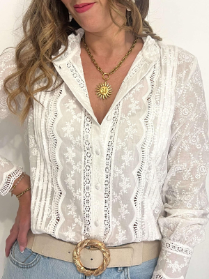 Blouse Faustine (Blanche)