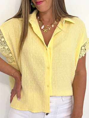 Blouse Josephine (Jaune)