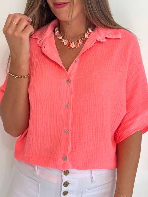 Chemise Sandy (corail)