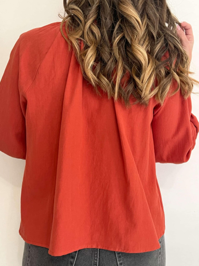 Blouse Djena (Terracota)