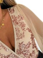 Combi pantalon Mélaine (beige)