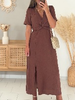 Robe Héléna (chocolat)