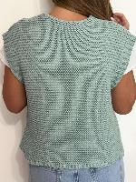 Gilet Maria (vert amande)