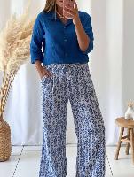 Pantalon Gabin (bleu)