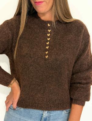 Pull Maxence  (chocolat)