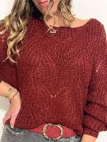 Pull Hugo (bordeaux)