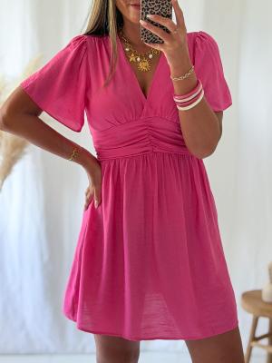 Robe Agnès (rose)