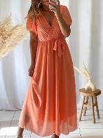 Robe Amelia (abricot)